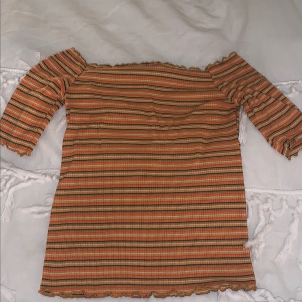 Striped Crop top